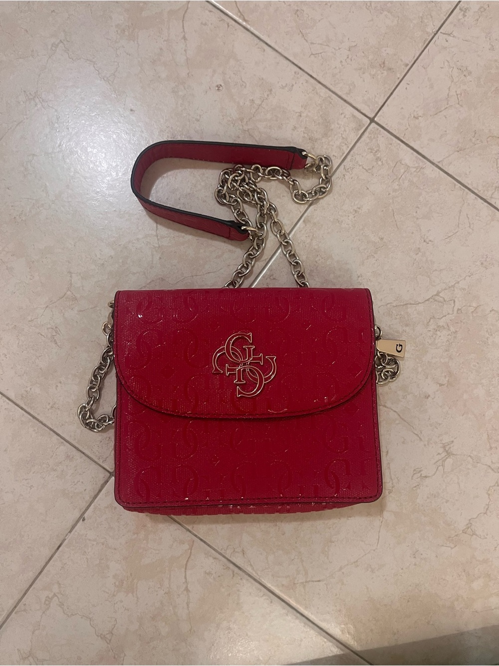 Pink Guess purse